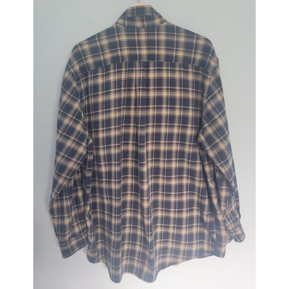 Carhartt Plaid Flannel Shirt Mens L Long Sleeve Regular Fit - Picture 2 of 11